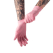 Boks med 100 Saferly Pink Nitrile-hansker