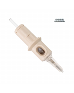 Eske med 20 Biotek Universal PMU-Patroner 0.35 mm Medium Taper - Soft Magnum - Needle Size 9
