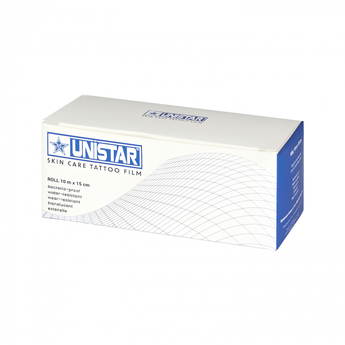 UNISTAR® Tatoveringsfilm Dressing - 15 cm x 10 m