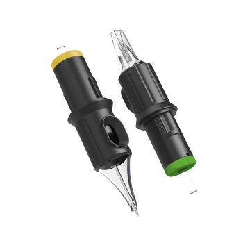 Eske med 20 Ghost Black Needle Cartridges - Alle konfigurasjoner