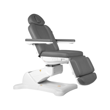 BEAUTEK Wolke Heated Rotatable Beauty Bed - 240° Rotation - Grey