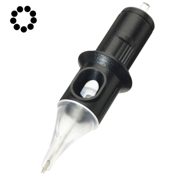 Eske med 20 Cheyenne Safety Shader tatoveringsnålpatroner