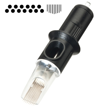 Eske med 10 Cheyenne Safety Magnum Soft Edge tatoveringsnålpatroner