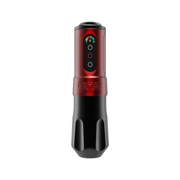 FK Irons One Tatoverings Maskiner 4.0 mm Slaglengde - Yomico Rød/Svart