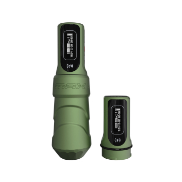 FK Irons Flux Max med 2x PowerBolt II - 4,0 mm slaglengde - Matcha Latte
