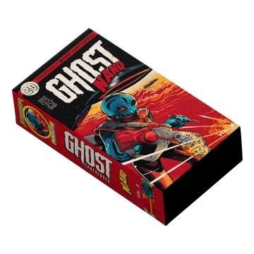 Eske med 20 Ghost Nano Needle Cartridges - Magnum Long Taper