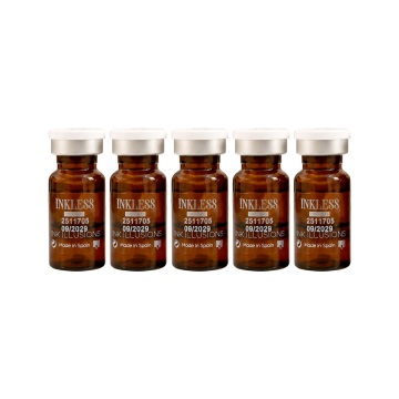 Pakke med 5 Ink Illuzions Inkless Serum - 5 ml