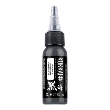 Kokkai Sumi Ink - Cool Opaque Grey - Dark