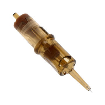 Eske med 20 Kwadron Hybrid System Cartridges Long Taper - Round Liner Needle Size