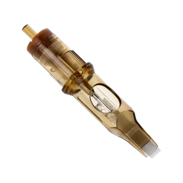 Eske med 20 Kwadron patroner 0,35mm Long Taper - Flat