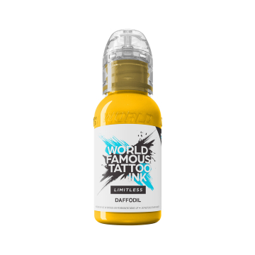 World Famous Limitless Tatoveringsblekk - Daffodil 30 ml