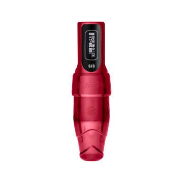 Microbeau Flux S Max med 1x PowerBolt II - 2,5 mm slag - Rouge