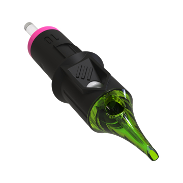 Eske med 20 Metrix Signature Needle Cartridges - Hollow Round Liner Medium Taper