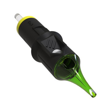 Eske med 20 Metrix Signature Needle Cartridges - Extra Tight Round Liner Long Taper