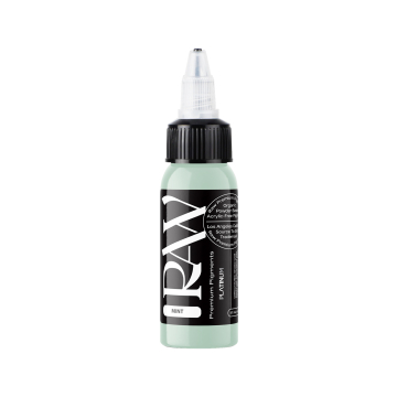 Raw Pigments Platinum - Mint Tatoveringsblekk - 30ml