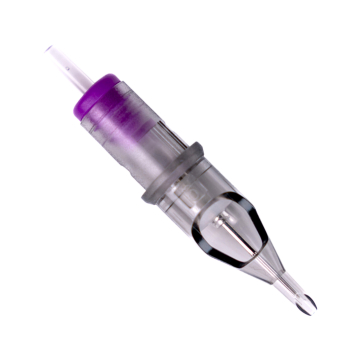 Eske med 10 Prime Needle Cartridges - Bugpin Round Shader Long Taper