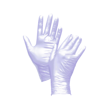 Eske med 100 Uniglove Fancy Gloves Nitrile Violet