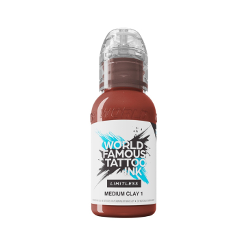 World Famous Limitless Tatoveringsblekk - Medium Clay 1 30 ml