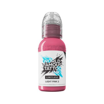 World Famous Limitless Tatoveringsblekk - Light Pink 2 30 ml