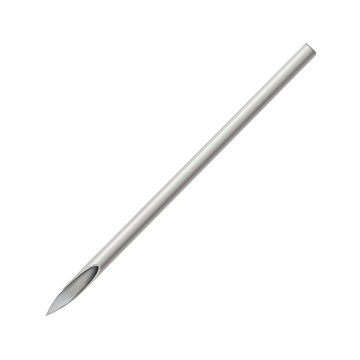 Eske med 100 presisjonssteriliserte 25mm piercingnåler - 16 gauge