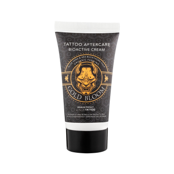 Aloe Tattoo Gold Bloom Display til Formula Aftercare Tubes 12x 30 g