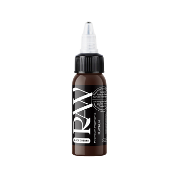 Raw Pigments Platinum - Black Cherry Tatoveringsblekk - 30ml