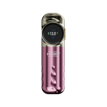 Dragonhawk Mast Archer S Tattoo Pen Machine - Gull og rose - 4,2 mm slaglengde