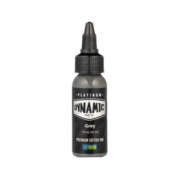 Platinum by Dynamic Tatoveringsblekk - Grey 30 ml
