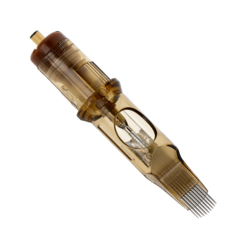 Eske med 20 Kwadron patroner 0,25mm Long Taper - Soft Edge Magnum