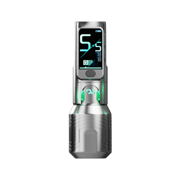OG FURY II Wireless Tattoo Pen - Grå - 4,2mm slaglengde