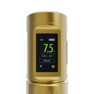 Batteri til Peak Solice Pro V2 Trådløs maskin - Matt gull