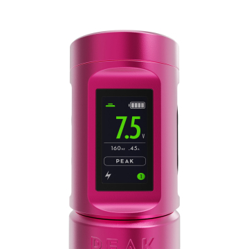 Batteri til Peak Solice Pro V2 Trådløs maskin - Matt rosa
