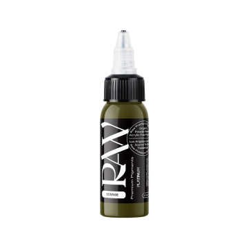 Raw Pigments Platinum - Sewage Tatoveringsblekk - 30ml