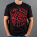 Luxury Hustle Wear t-skjorte Hustle Butter Deluxe Svart/Rød
