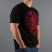 Luxury Hustle Wear t-skjorte Hustle Butter Deluxe Svart/Rød