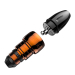 FK Irons Spektra Xion rotary maskine i svart / oransje