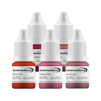 Goldeneye - Coloressense Starter Lip Set - 5x 4 ml