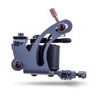 Original Micky Bee Gun Metal Grey Lightning tatoveringmaskin - Colour/Shader