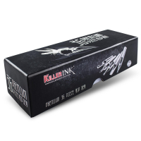 Killer Ink 36 deler 316 Rustfritt ståltip Round, Diamond + Magnum Premium Set