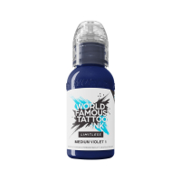 World Famous Limitless Tatoveringsblekk - Medium Violet 1 30 ml
