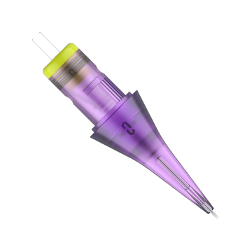 Eske med 20 Revolution Tatoveringspatroner - Straight Round Liner