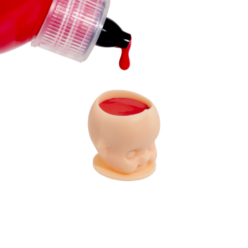 Pose med 200 Saferly Cutie Doll Head 16 mm blekkkopper - Fitzpatrick Tone 1