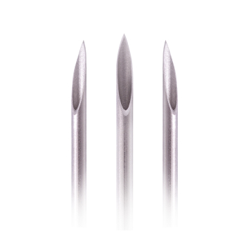 50 stk. Killer Ink Precision Rett Piercing tatoveringsnål (4g-8g)