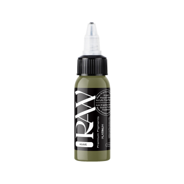 Raw Pigments Platinum - Agave Tatoveringsblekk - 30ml