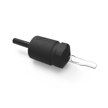 Eske med 15 Black N Gold Legacy Carbon Fibre 30 MM engangstuber - Flat åpen