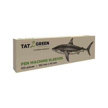 Eske med 100 Tat2Green - Black Pen Machine Sleeves