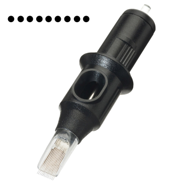 Eske med 20 Cheyenne Safety Flat tatoveringsnålpatroner