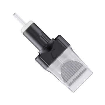 Eske med 10 Cheyenne Safety Magnum Soft Edge Textured tatoveringsnålpatroner