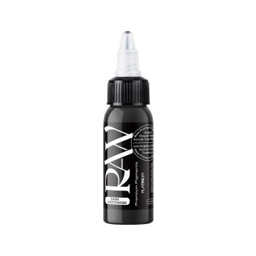 Raw Pigments Platinum - Dark Whitewash Tatoveringsblekk - 30ml