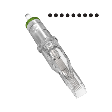 Eske med 20 Killer Ink Stellar nålpatroner - Flat